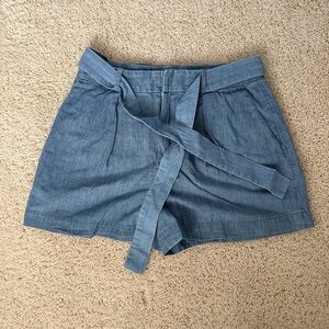 Women's Blue Denim Shorts